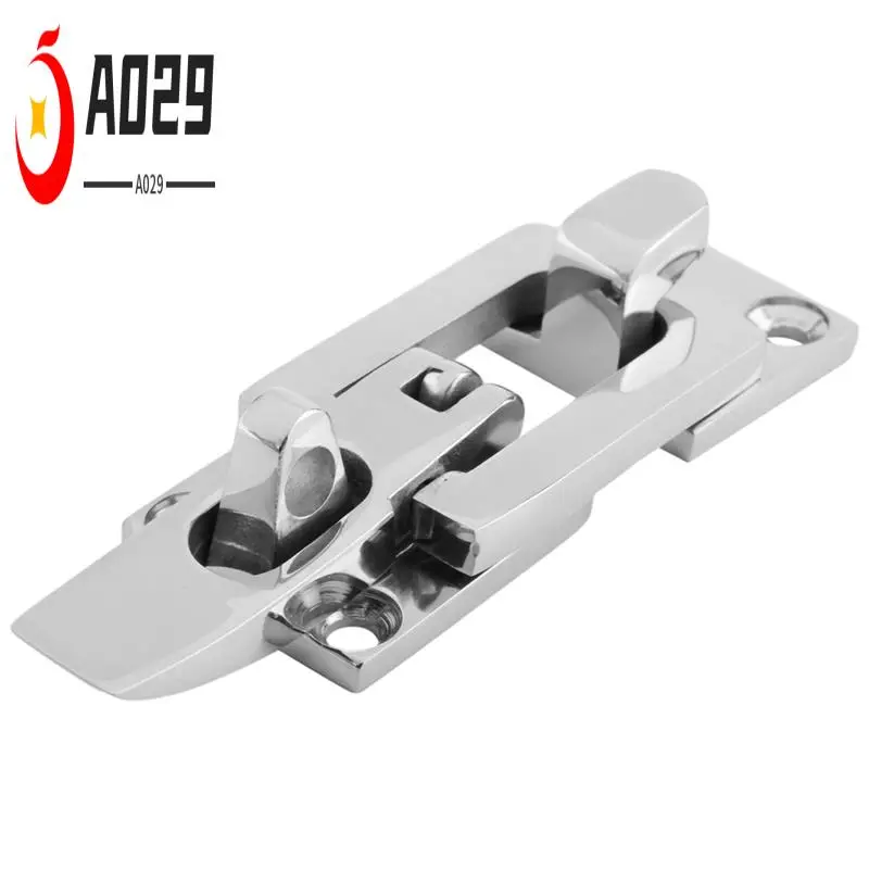 

A029-316 Нержавеющая сталь Морская лодка Дверной замок Защелка Защелка Противопогремушка Крепежный зажим 70 мм Морское оборудование