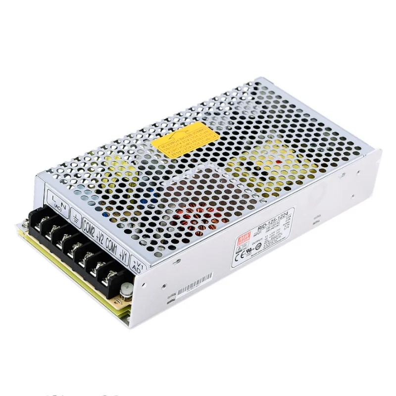 MEAN WELL RID-125 Dual-channel 12V5V/15V24V Switching Power Supply 1224 1515 1248 2405 2448
