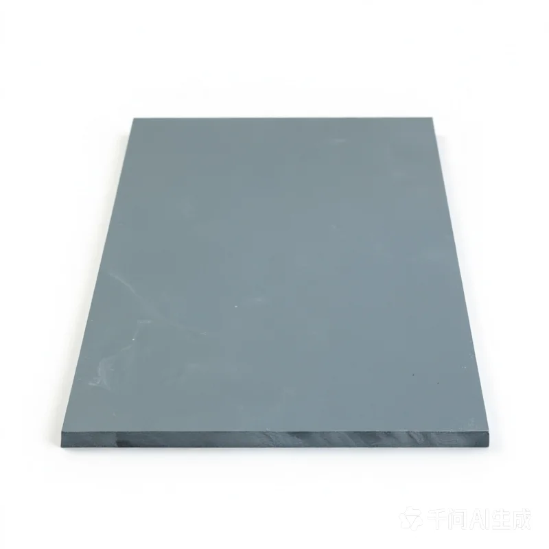 1PCS 100x200mm Gray PVC Rigid Sheet, 2-50mm Thick Hard Plastic Board for Electronic Equipment, Insulation & Chemical Resistant