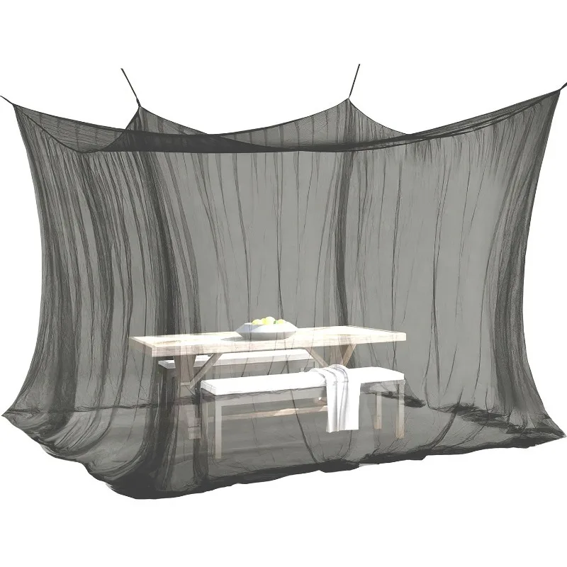 New Summer Oversized Outdoor Mosquito Net Gazebo Tent Instant Setup Anti-insect Shelter for Backyard Camping Picnic Use