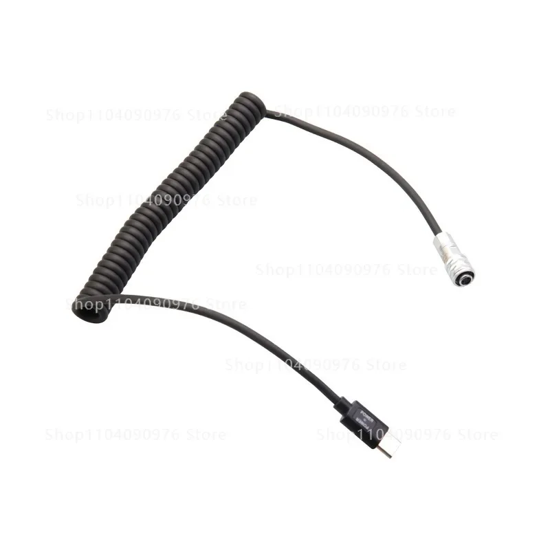 

Type-c fast charging power supply to BMPCC 4K/6K PRO power cord power supply spring cable 9V 12V camera