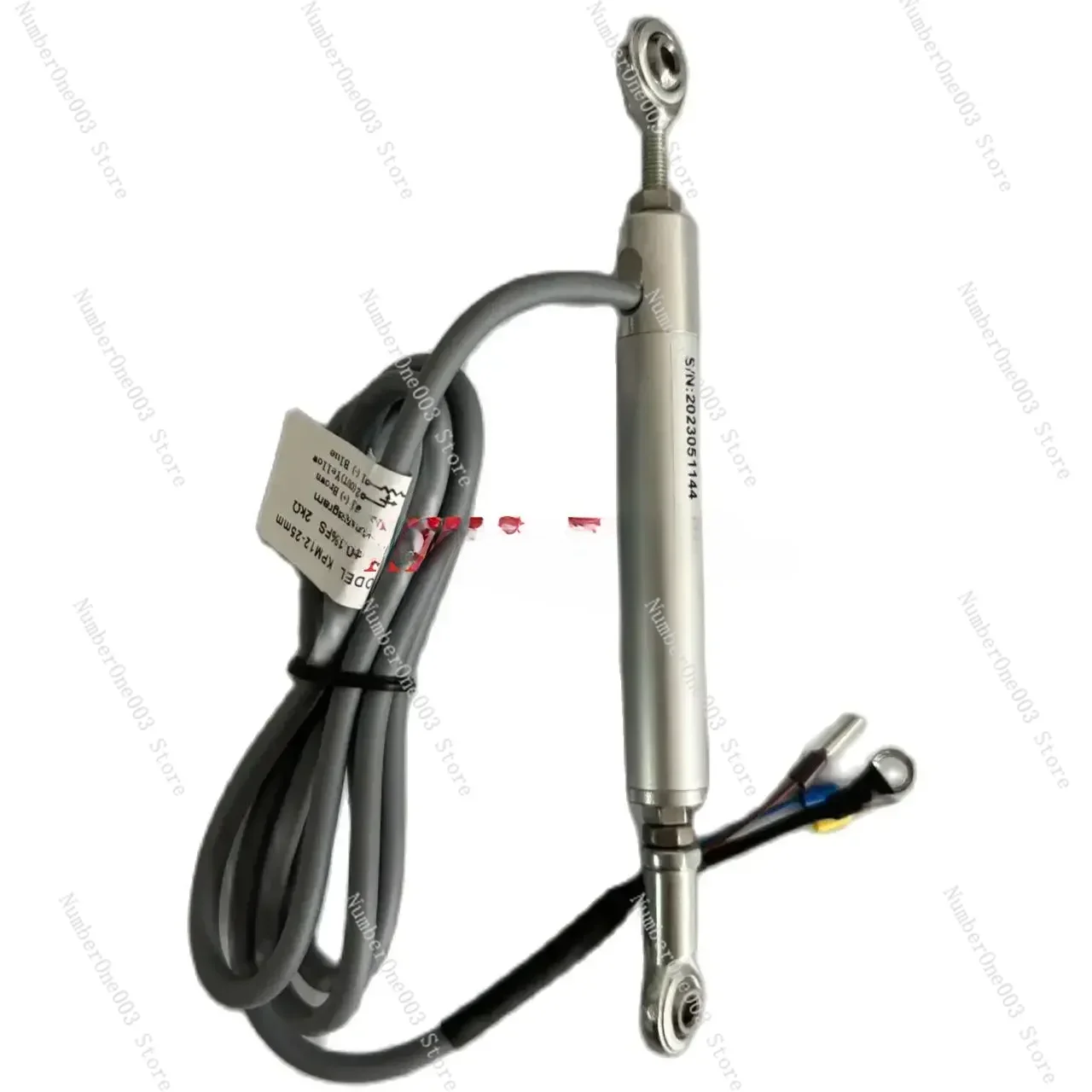 Linear Potentiometer Displacement Transducer, Travel Sensor, Two Sides Ball Joint, KPM12J, 25-300mm