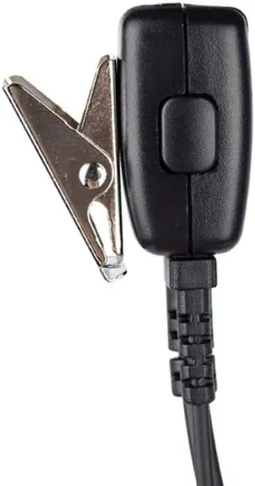 Xpr3500e fone de ouvido com microfone ptt para motorola xpr3300e xpr3500 walkie talkie 5 pacote rádio 2 vias forma g preto