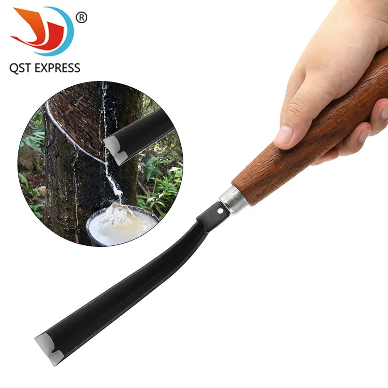 V-type Knife Rubber Tree Cutter Woodworking Chisels Trimming Knife Hand Wood Carving Knives