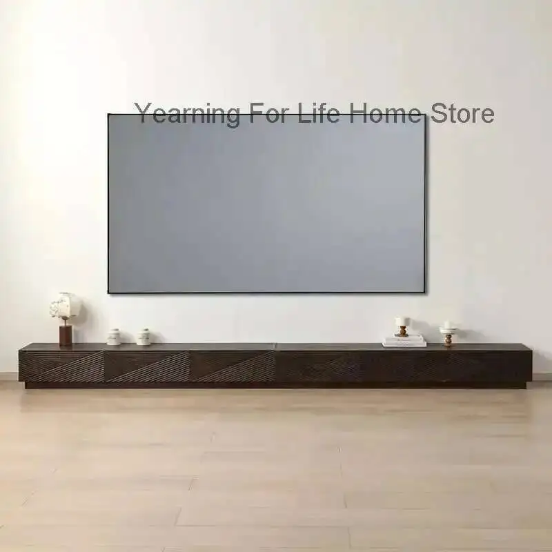 

Black Stands Simple Tv Light Industrial Modern Luxury Designer Tv Table Creativity Unique Archivadores Chinese Style Furniture