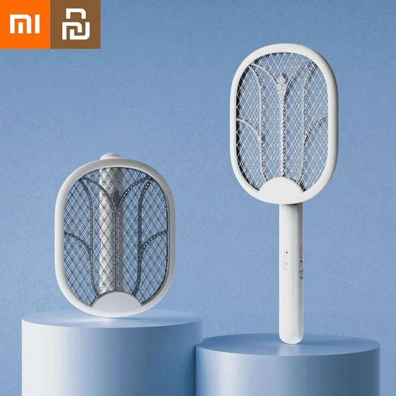 Youpin Xiaomi Foldable Electric Mosquito Killer 2700V USB Rechargeable Mosquito Racket Swatter Insect Killer UV Light Bug Zapper