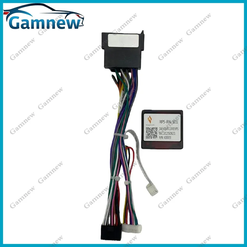 Car 16pin Wiring Harness Adapter Canbus Box Decoder Radio Power Cable For Renault Logan Sandero Duster Symbol 2012+