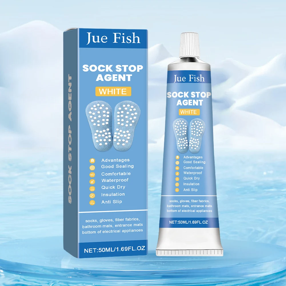 

Противоскользящий клей для носков со скребком и шаблоном. Мягкий нескользящий клей. Средство для остановки носков своими руками для противоскользящих носков. Коврики для ванной комнаты.