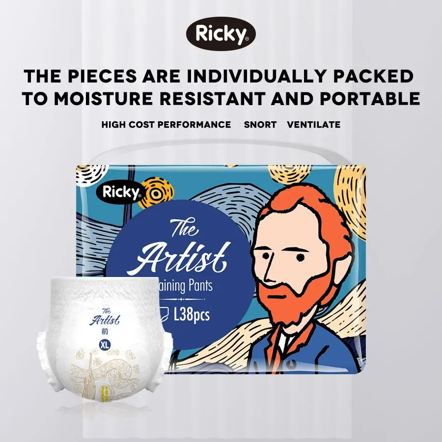 Lezhi Artist Disposable Baby Training Pants, Single Piece Independent Non woven Packaging, Convenient to Carry