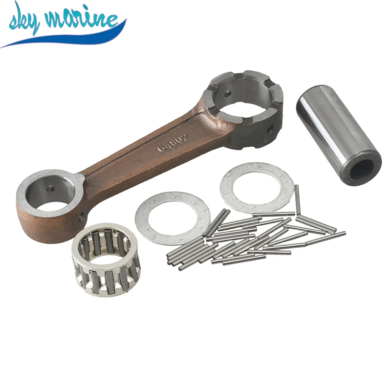 6G0-11650 Connecting Rod Kit For Yamaha Outboard Motor 2 Stroke 20HP 6G0-11650-0 648-11650 648-11650-00 boat engine parts