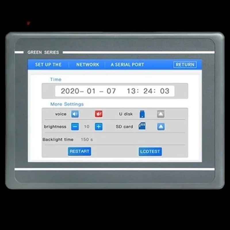 

Brand New Original GL100 GL100E HMI Touch Screen 10 inch Ethernet USB Host new Human Machine Interface 3 serial fast shipping