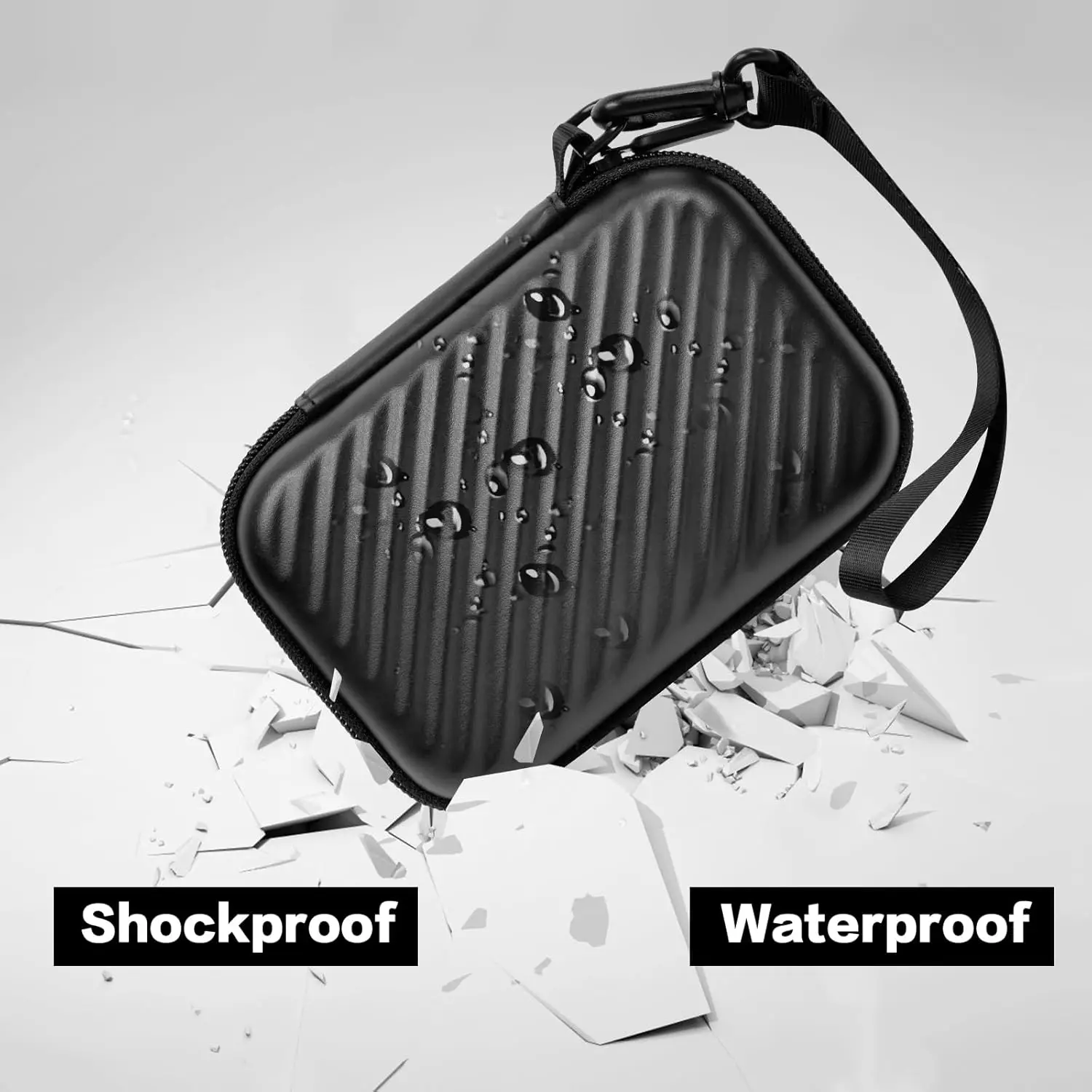 (Case only) Case Compatible with Canon PowerShot Digital Camera G7 X Mark III/ Mark II, Point and Shoot Camera Bag