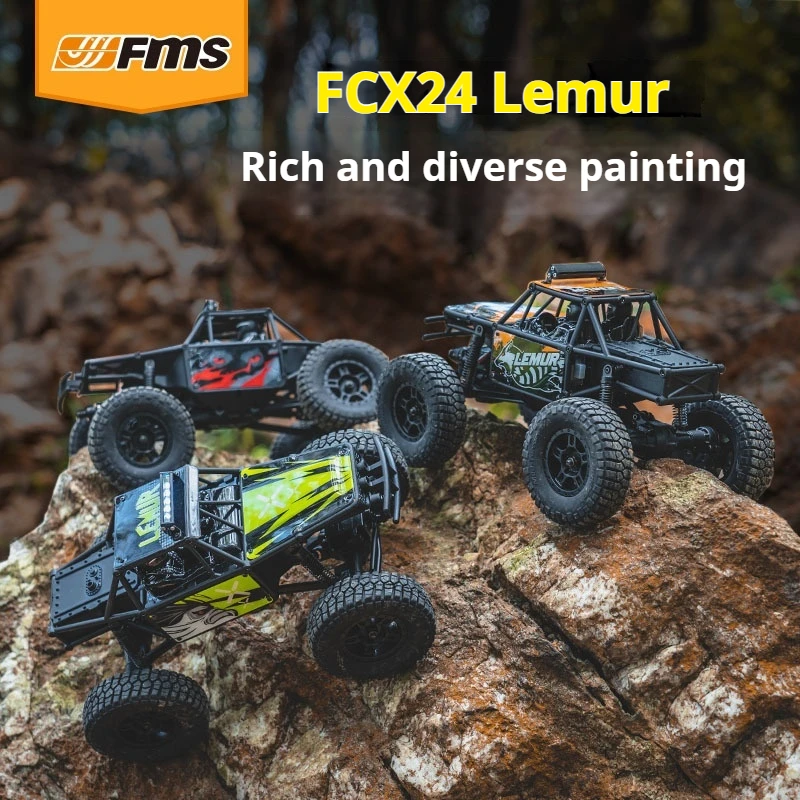 

FMS1:24 Lemur Внедорожный альпинистский автомобиль с дистанционным управлением Внедорожник с полным приводом Гоночный автомобиль Гоночные игрушки