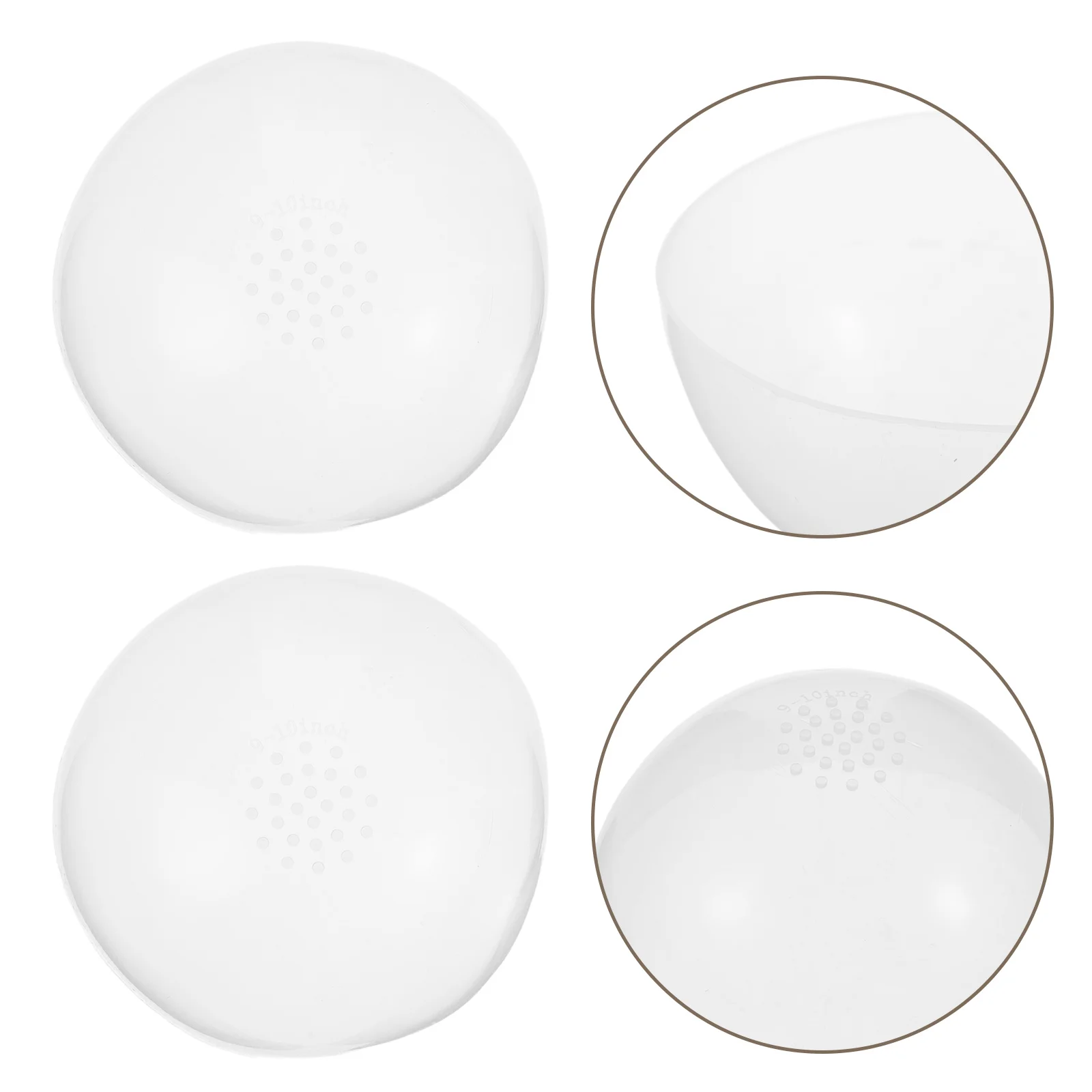 

8 Pcs High Elasticity Silicone Head Cover Silica Gel Anti-slip Cap for