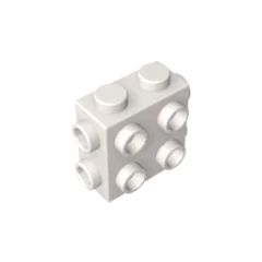Gobricks GDS-90082 Brick Special 1 x 2 x 1 2/3 with Eight Studs on 3 Sides compatible with lego 67329  Assembles Building Blocks