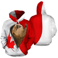 Canadan Flag 3D Printed 2025 Harajuku Canada Hoodies For Men Women Sweatshirts Red Maple Leaf Streetwear Oversized Pullovers Top