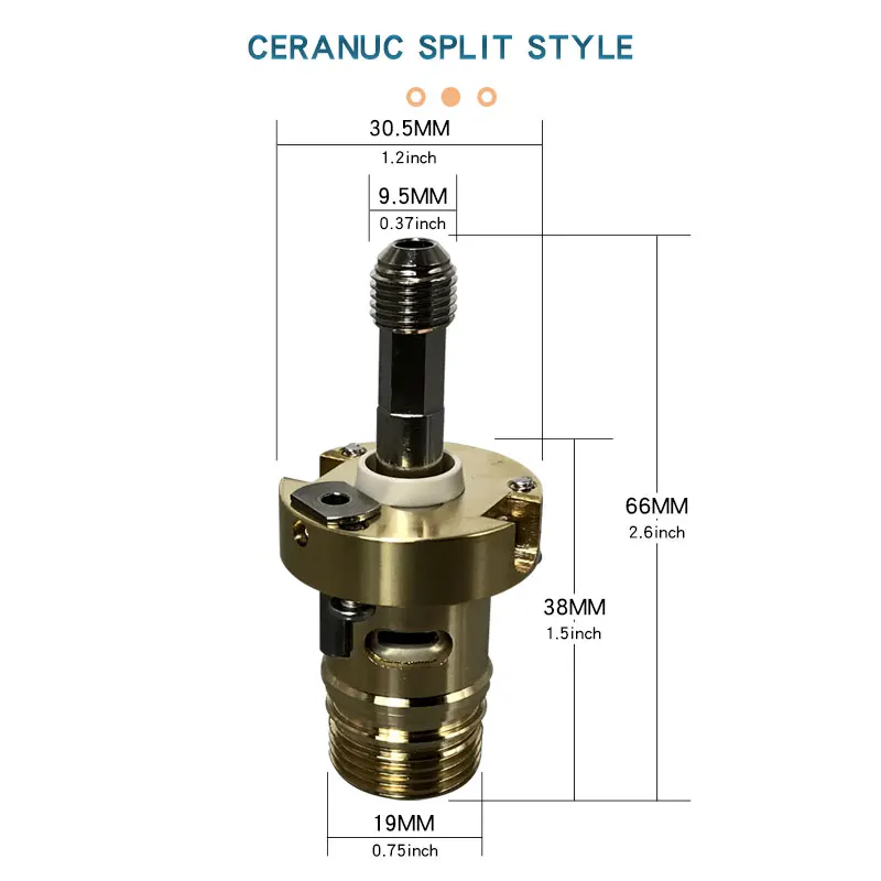 جسم قطع البلازما 105A 228716 جسم شعلة بلازما عالي الجودة لملحقات الشعلة Powermax105