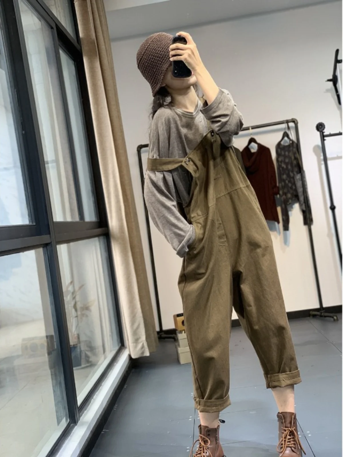 ملابس العمل الرجعية Sle المرأة فضفاضة عادية الحريم حزام السراويل Faionable كل مباراة عالية الخصر السراويل الطويلة تخفيف Sle