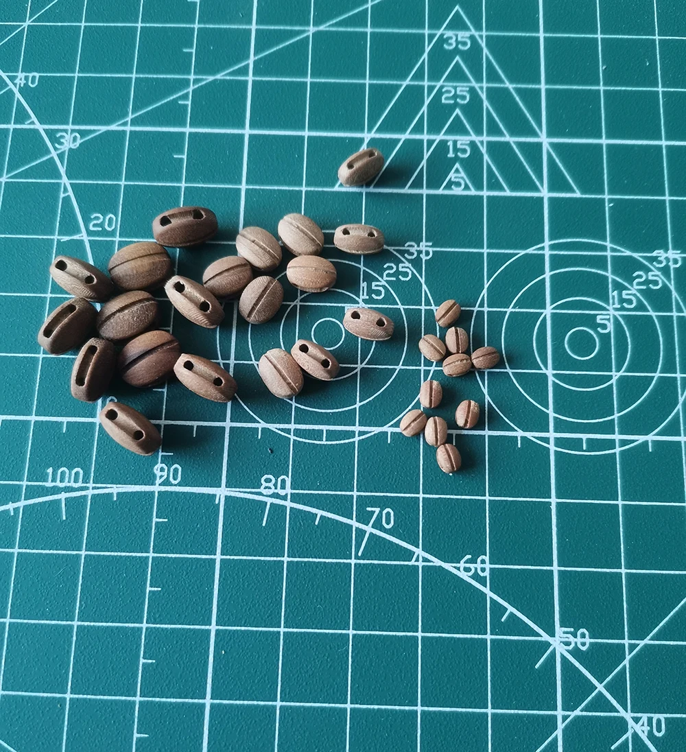 Single Block Pulley Ancient Ship Model Luxurious Accessories High-quality Solid Wood Single Pulleys DIY Hobby Making 10pcs/Set