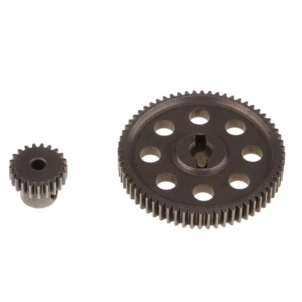 11184 Main Gear 64T 11181 Motor Pinion Gears 21T 3.175mm for 1/10 HSP RC Car