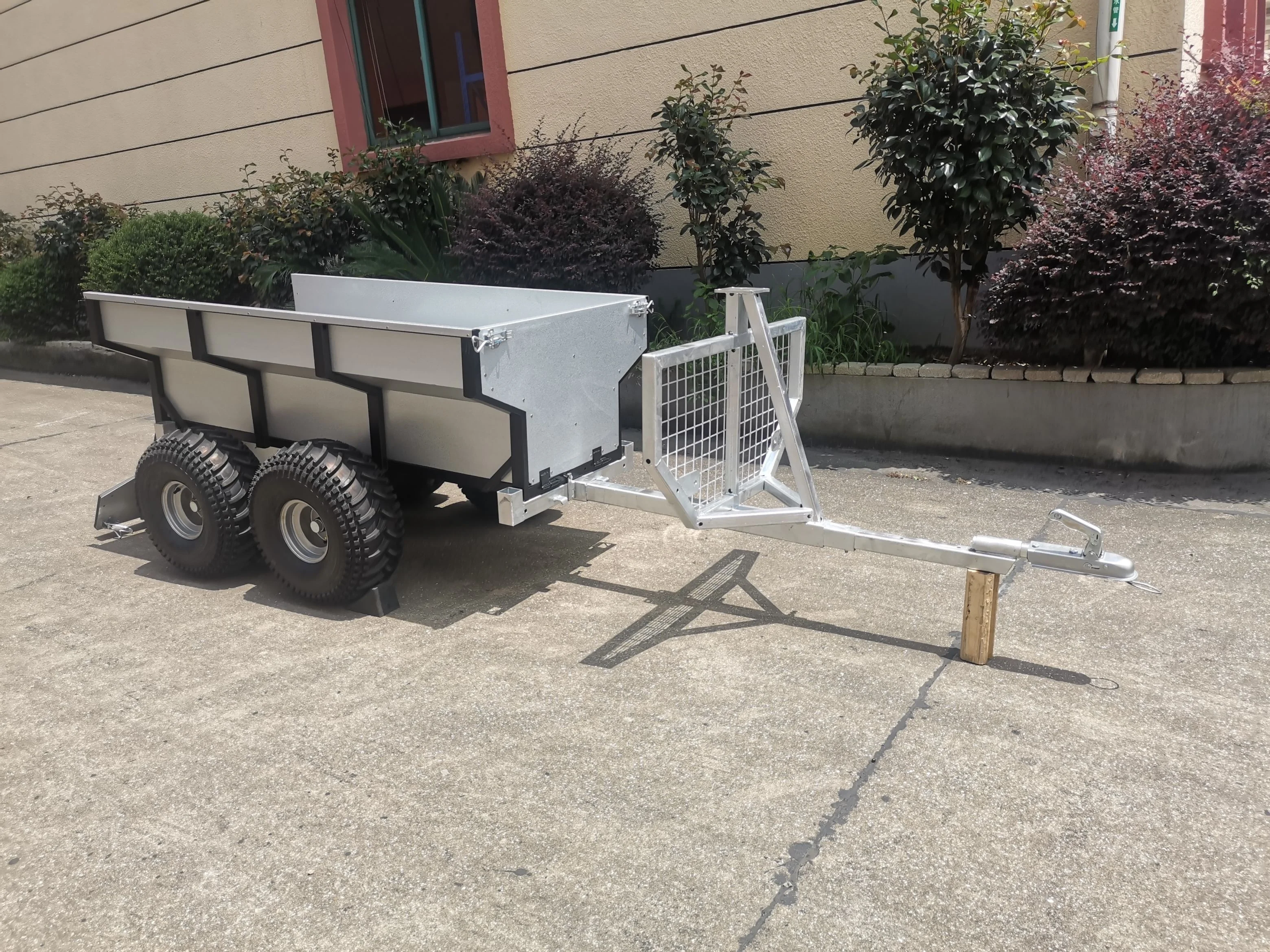 Forestry UTV ATV Timber Trailer Convenient Logging Transit Towable Carrier