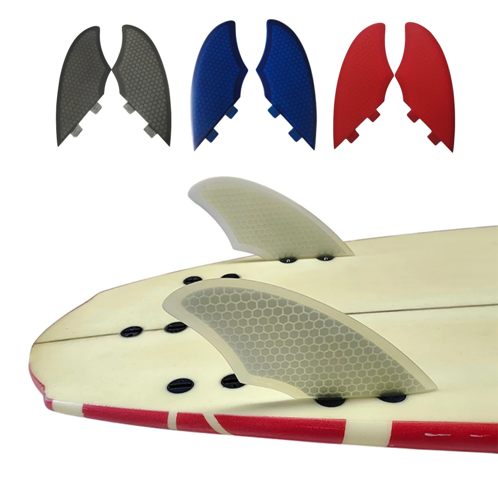 

Surf Keels Twin Fins Fiberglass Honeycomb Surfboard Fins UPSURF FCS Keels For Surfing Quillas Surf Twin Fins Surfboard Side Fin