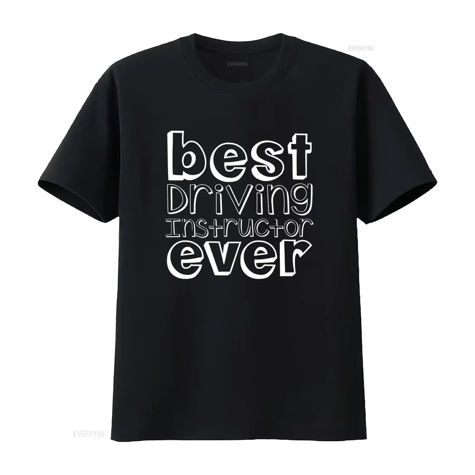 Best Driving Instructor Ever T Shirt Perfect for Mens Enthusiasts vintage Washed fashion Soft Top For Everyday Wear Unisex