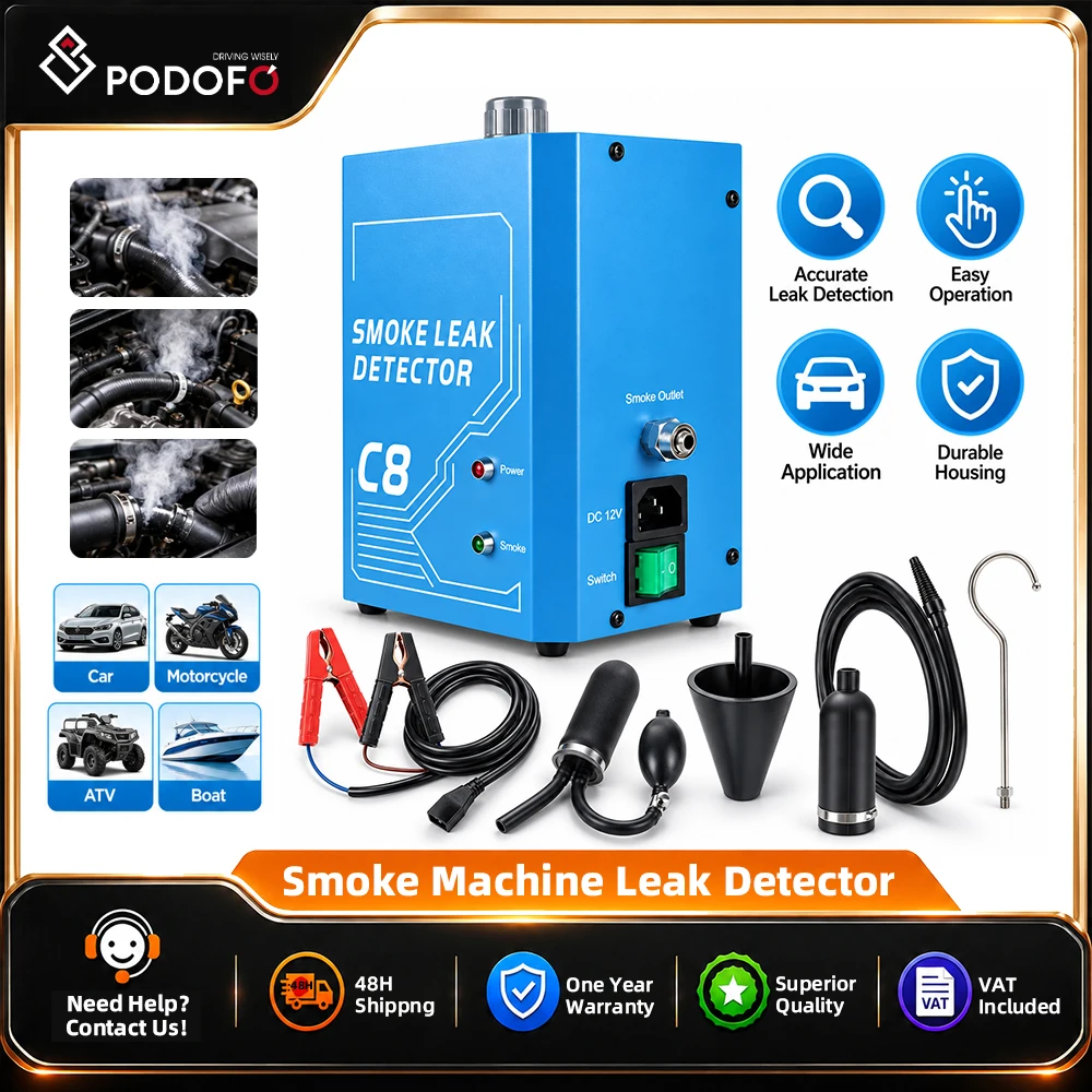 Podofo C8 Máquina de humo para pruebas de fugas EVAP