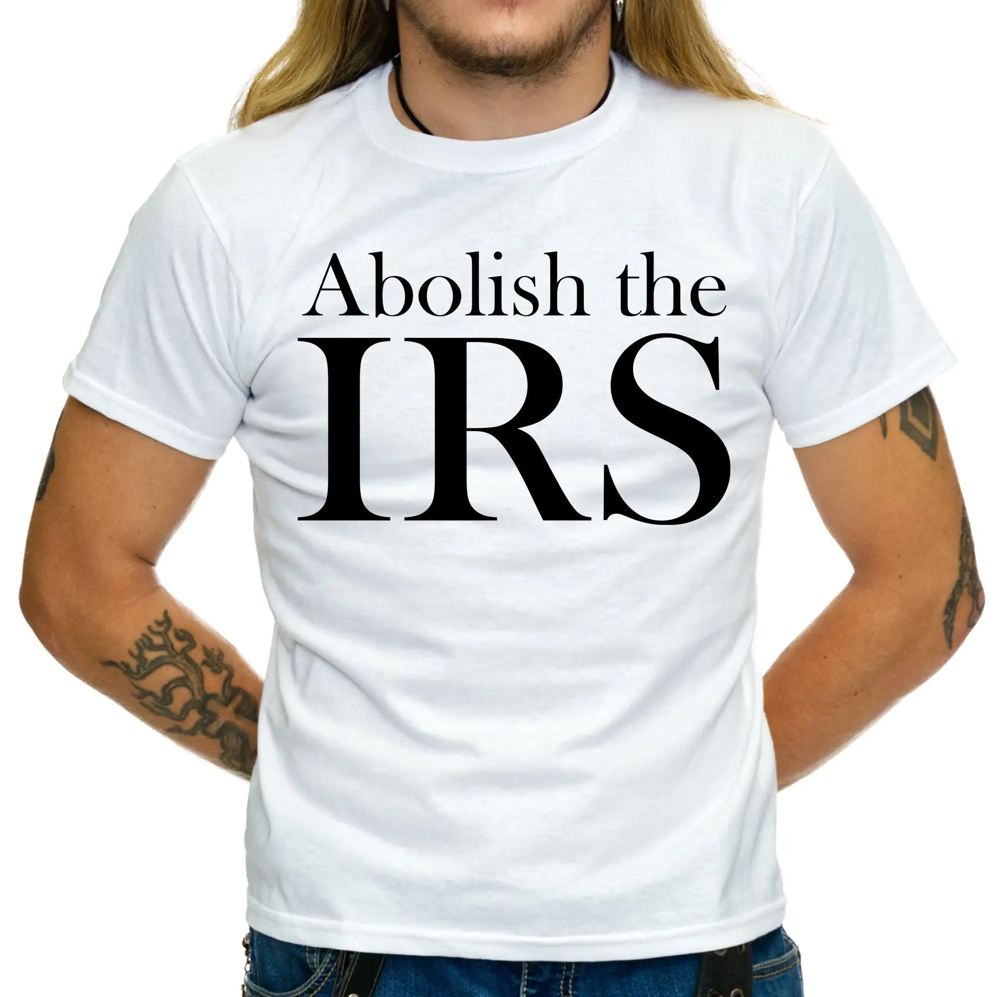 Abolish The IRS T Shirt Libertarian Funny Anti Tax Taxation Is Theft Defund 702T TS217