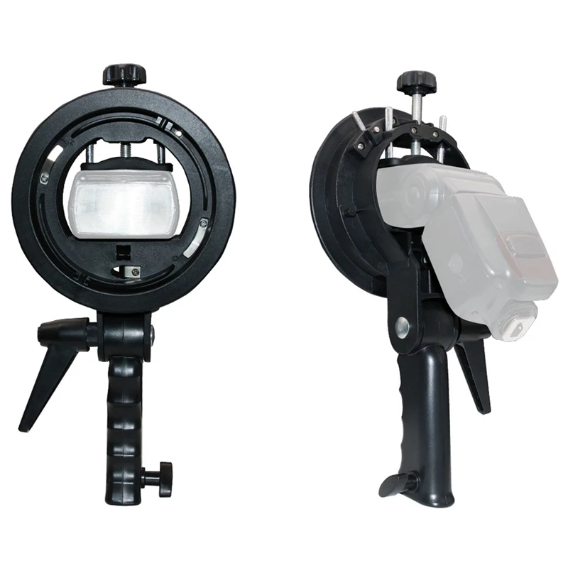 نوع قوس قوس تثبيت لضوء الفلاش ، Speedlite Snoot Softbox ، V850II ، 860II ، Ad200pro حامل