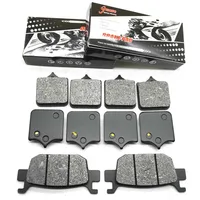 Para BENELLI Leoncino 500 2017 2018 2019 2020 TRK 502 2017 TRK 502X2022 2023 2024 juego de pastillas de freno delanteras y traseras para motocicleta