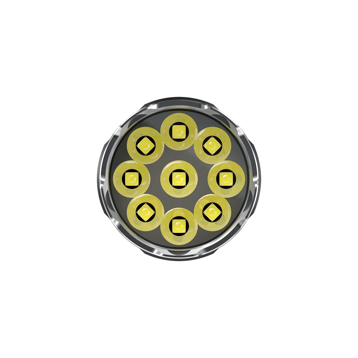 YYHC9800 Lumens NITECORE TM9K TAC XP-L2 HD LEDs USB-C Rechargeable Tactical Flashlight