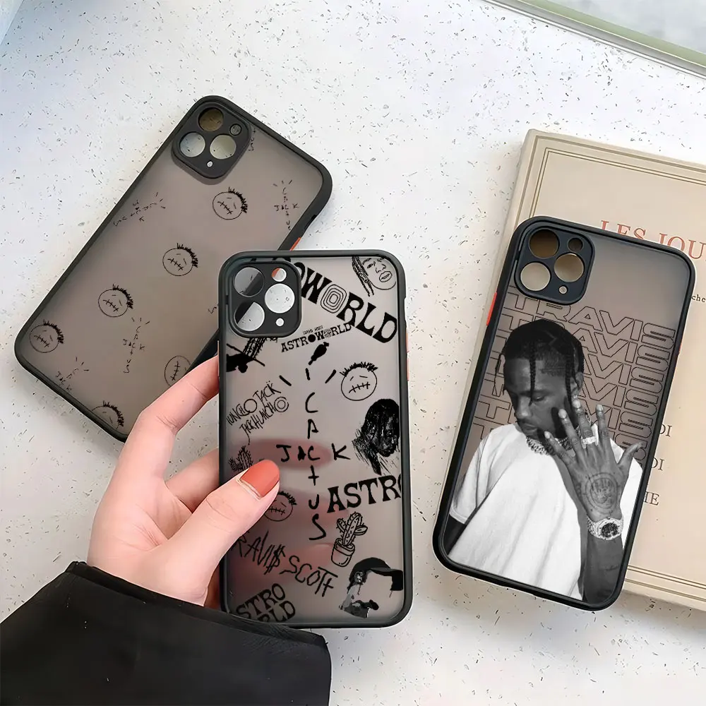 Luksusowe etui na telefon Travis Scott Cactus Jack do Samsung S24 S23 S22 S21 S20 S10 FE Note20 Note10 Plus Ultra Lite 5G Matte Cover