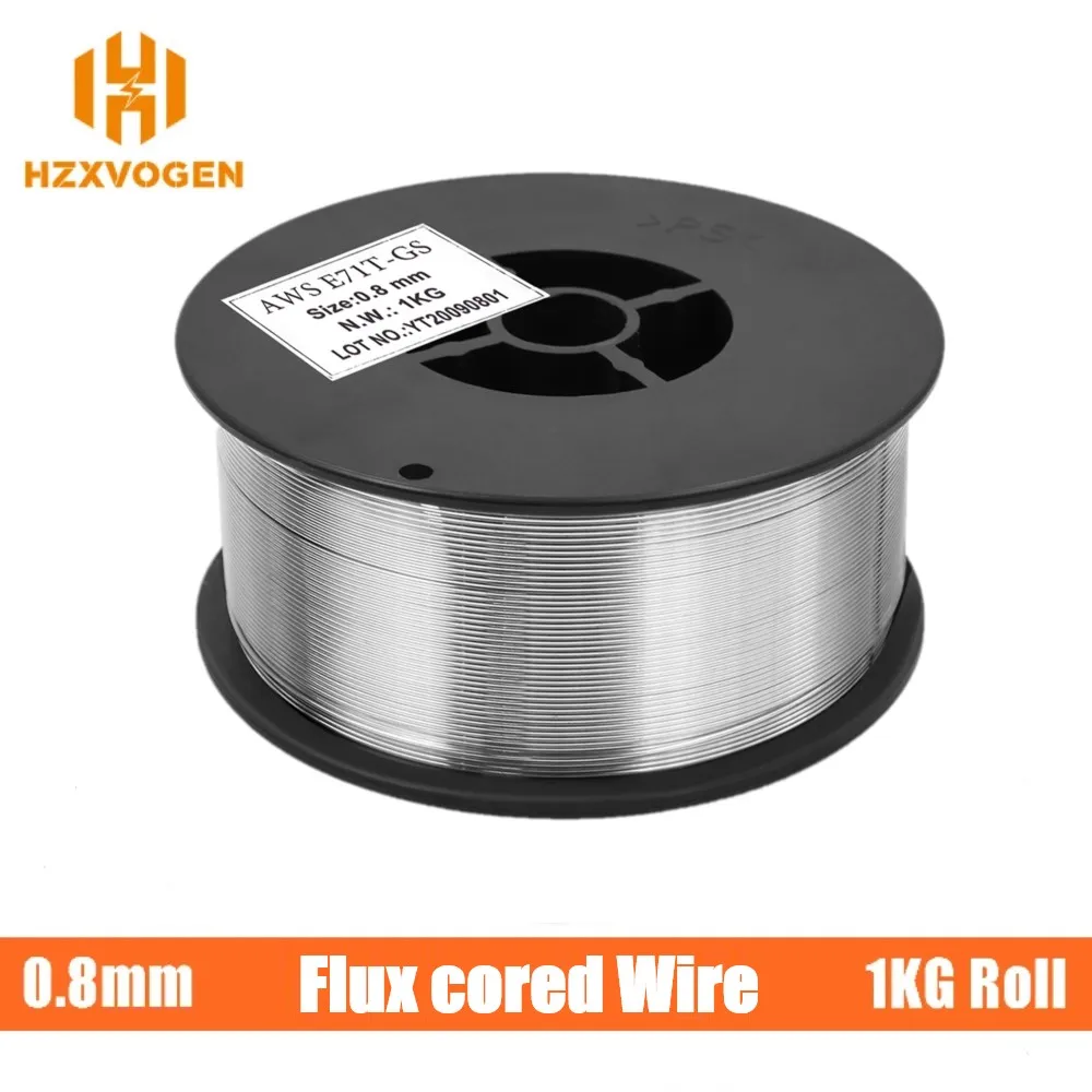 0.8mm 1KG Flux cored/ Stainless wire 0.5kg Aluminum Wire Gas/Gasless MIG Welding Wire Accessories For Soldering