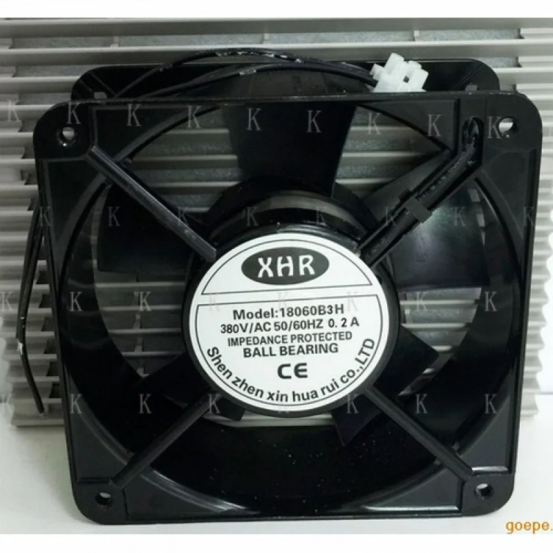 C    1pcs for  XHR 18060B3H 380V 50 / 60HZ 0.2A 18060 dual ball cooling fan
