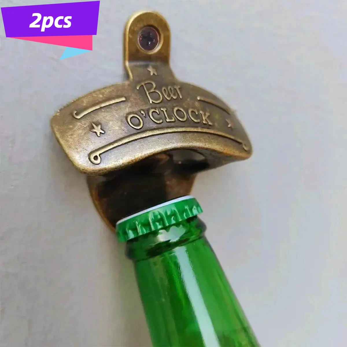 2pcs “ Beer O' Clock 