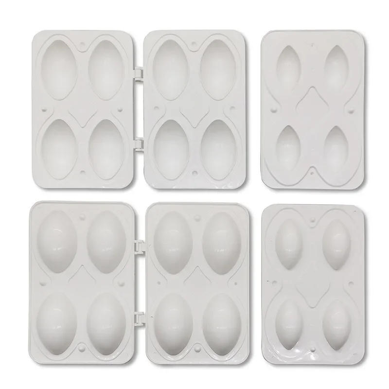 صانع كرات اللحم اليدوية ، مكبس رغيف اللحم ، رغيف اللحم ، معالج اللحم المفروم ، فطيرة الكعك والحلويات ، أدوات المطبخ ، 4 فتحات #2