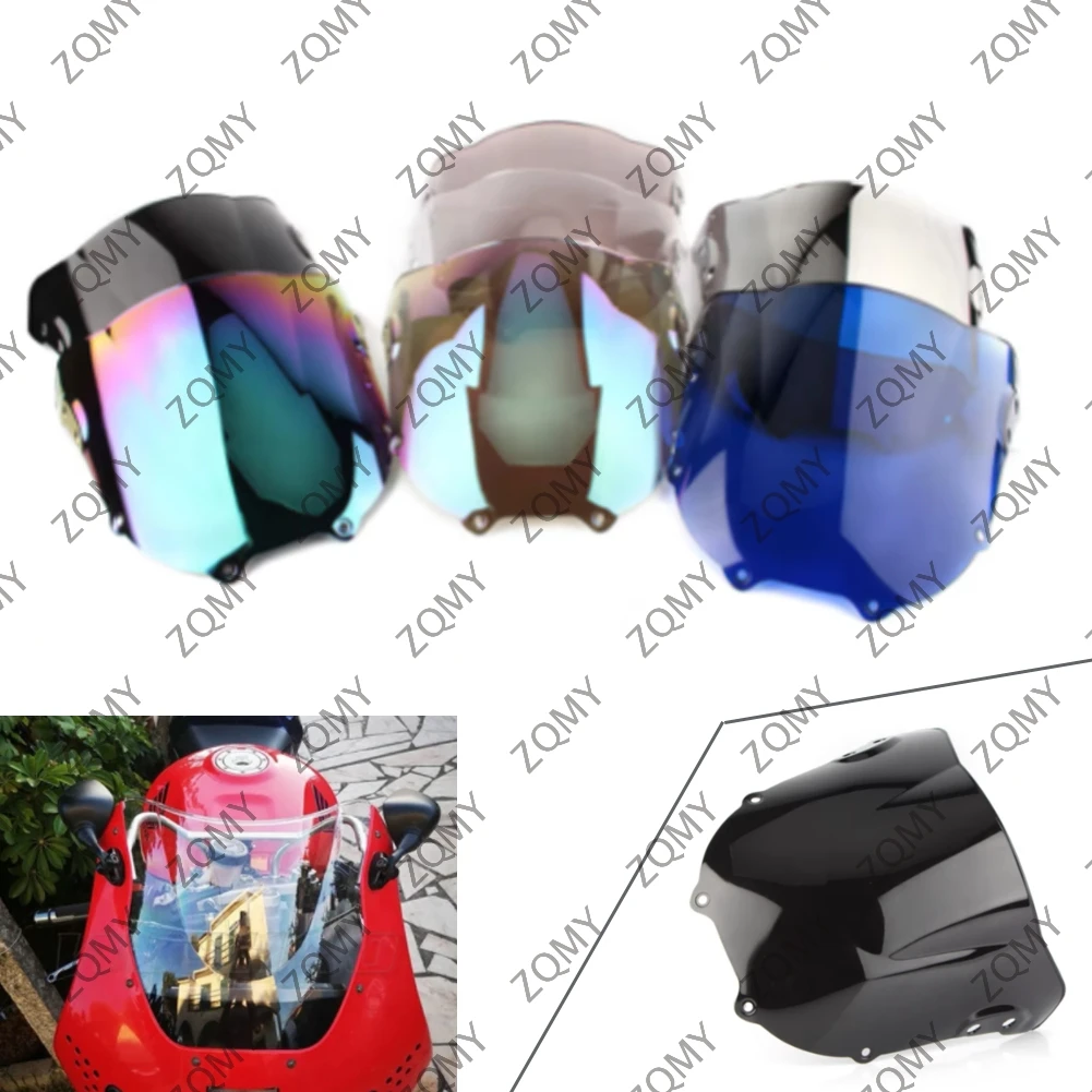 CBR 900 RR Motorcycle Windshield Windscreen Double Bubble For Honda CBR893 CBR900RR 1994 1995 1996 1997 ABS Plastic