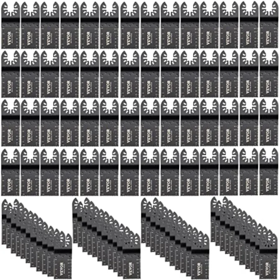 

Oscillating Saw Blades Quick Release Multitool Blades Kit HCS Tool Blades for Wood Plastic Compatible with Dewalt Dremel Fein W