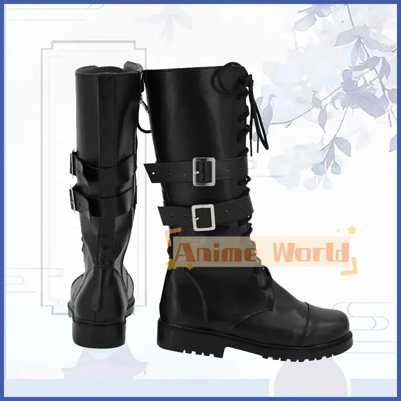 รองเท้าบู๊ทคอสเพลย์สำหรับสุภาพสตรี ทำตามสั่ง อุปกรณ์ประกอบฉากงานปาร์ตี้ฮาโลวีนและงานคาร์นิวัล