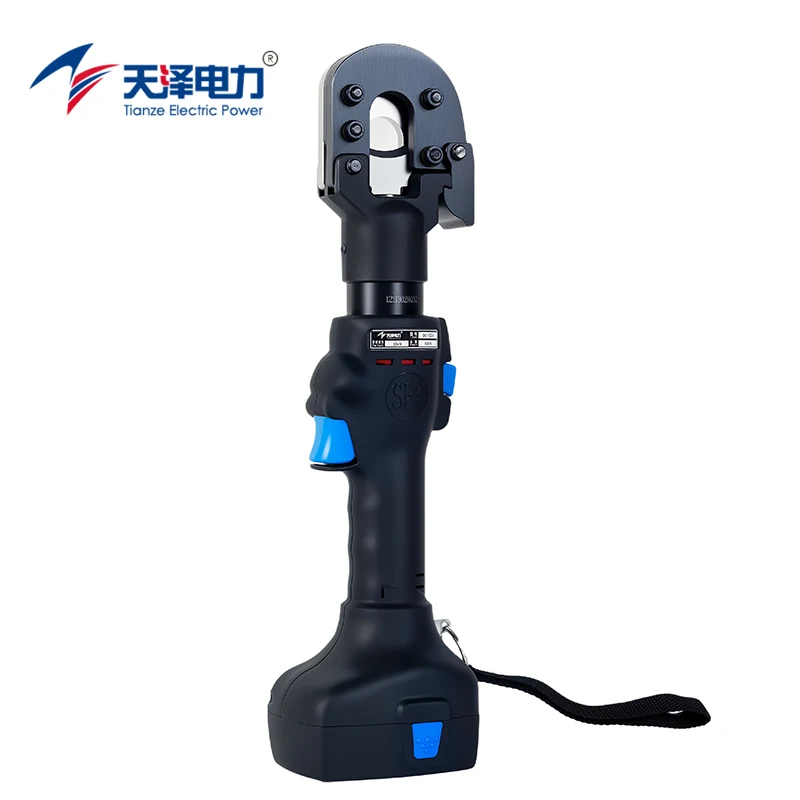 Tianze Electric Power B40-TC026 Hydraulic Tool Battery Powered 14.4V 5Ah 60MPa Steel Cable Cutter For Cable/ACSR/Steel Wire Rope