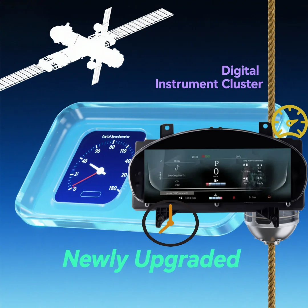 

For Jaguar XJL Digital Dashboard Panel 2010 2011 2012 2013 2014 2015 2016 2017 2018 2019 Car Digital LCD Cluster