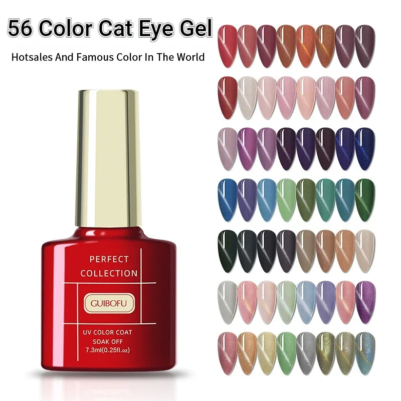 7 مل عيون القط مسمار الغراء شبه دائمة الورنيش الأشعة فوق البنفسجية ضوء عزز بريق جيل للأظافر البولندية