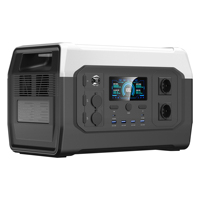 CTOLITY XP1000 1024Wh Solar Generator 1800W Portable Power Station Lifepo4 Battery UPS Emergency Power AC Outlet Pure Sine Wave