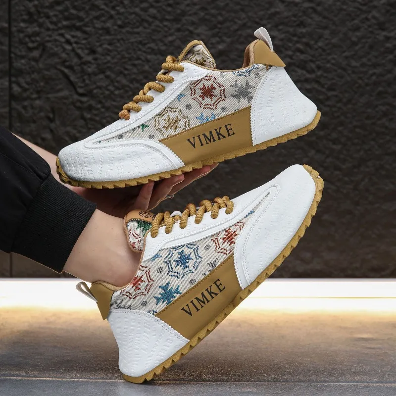 

Shoes for Man Fashionable Splicing Thick-soled Heightening Sneakers Casual Versatile Comfortable Men's Shoes Zapatillas Hombre