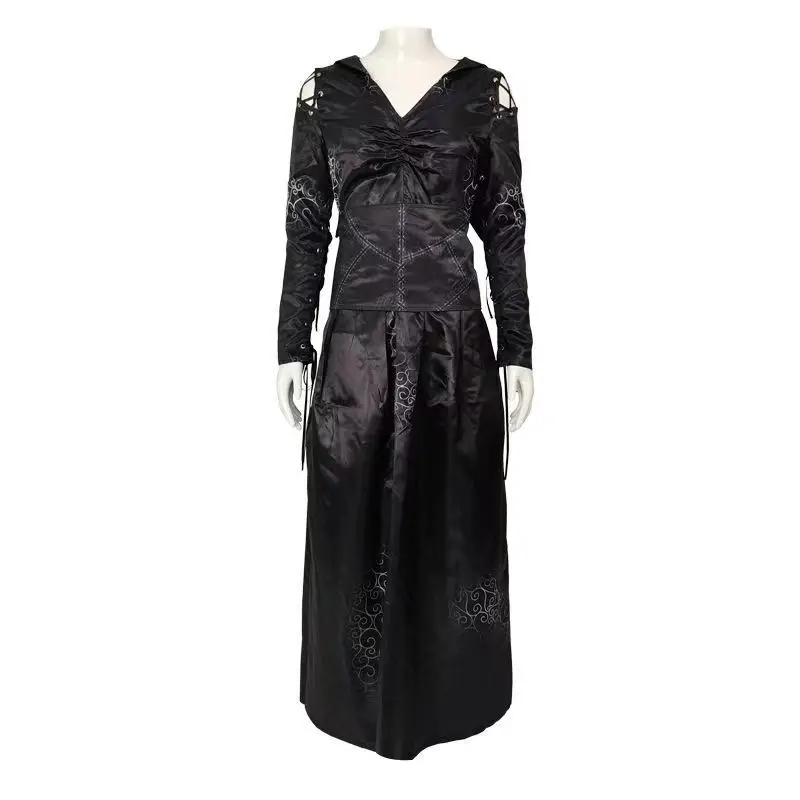 2026 جديد لعب الأدوار الزي Bellatrix Lestrange تأثيري حلي هالوين كرنفال فستان البدلة hotsale #2