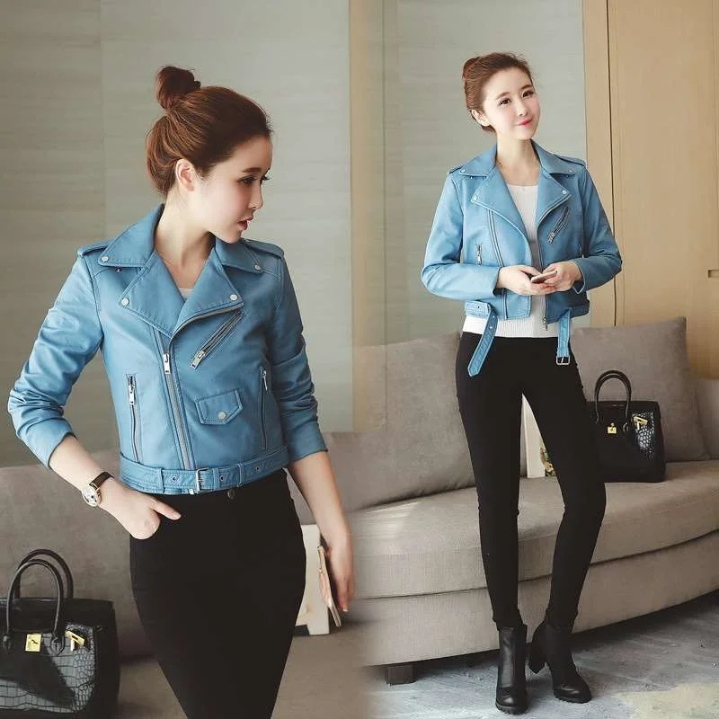 Novo casaco de couro sintético jaet street sle com lapela dupla sob medida para mulheres de meia-idade
