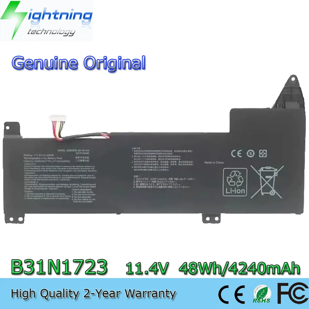 

New Original B31N1723 Battery for Asus VivoBook 15 K570UD R570ZD X570ZD X570UD