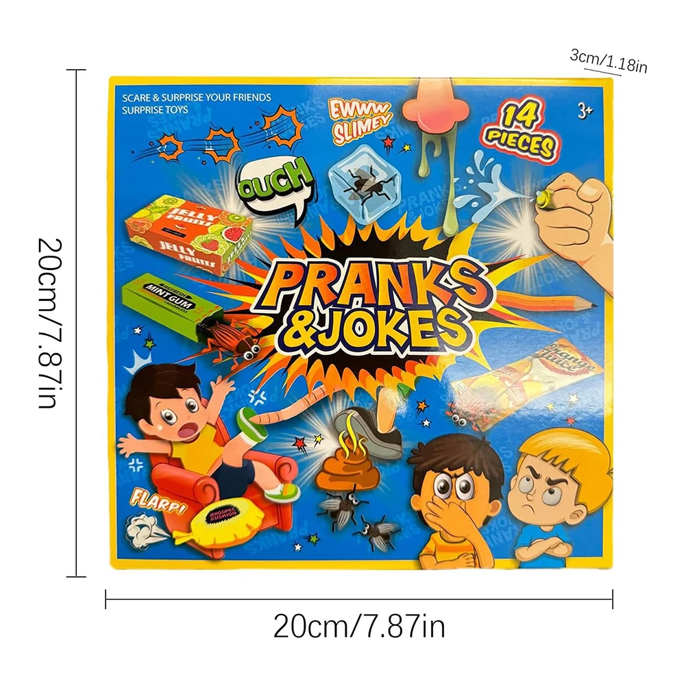 Prank Props Kit For Adult Party,Office Prank Funny Present Surprise Gags, Atmosphere-Booster. Family Gathering,Celebrations