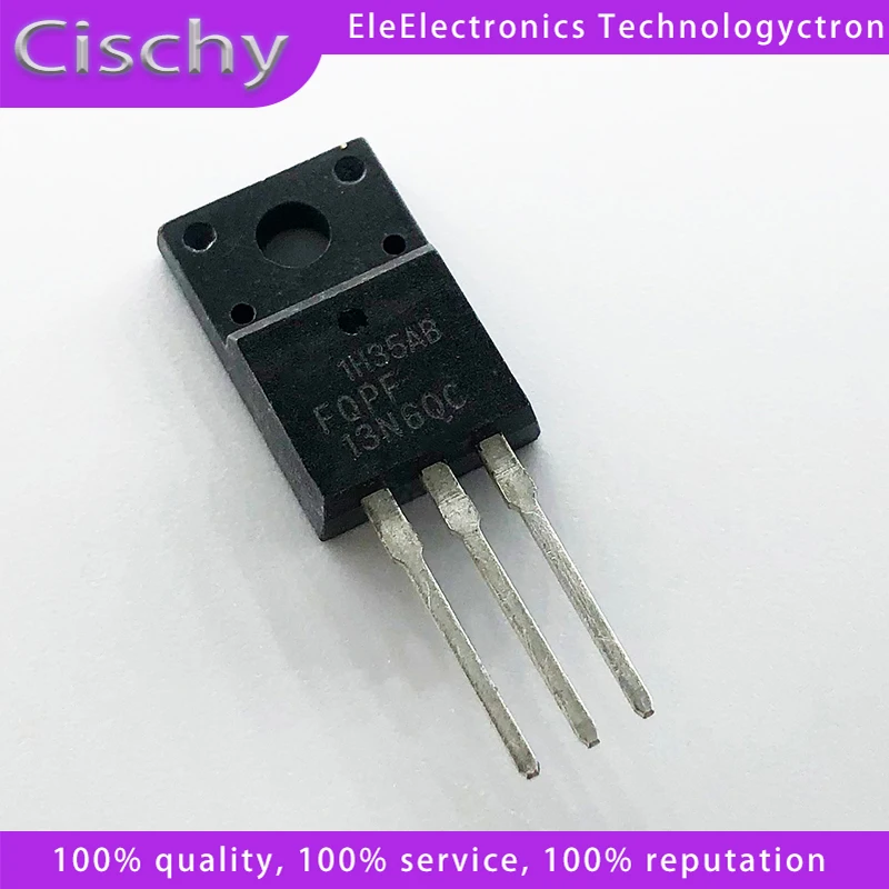 5pcs/lot FQPF13N60C 13NM60N 13N60 K13A60D 13A600V TO-220F  In Stock